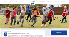 Desktop Screenshot of hockey-geldrop.nl